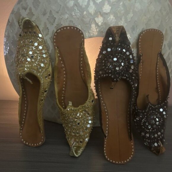 Khussa or Aladdin-style slippers- from Dubai - unused - Picture 1 of 10